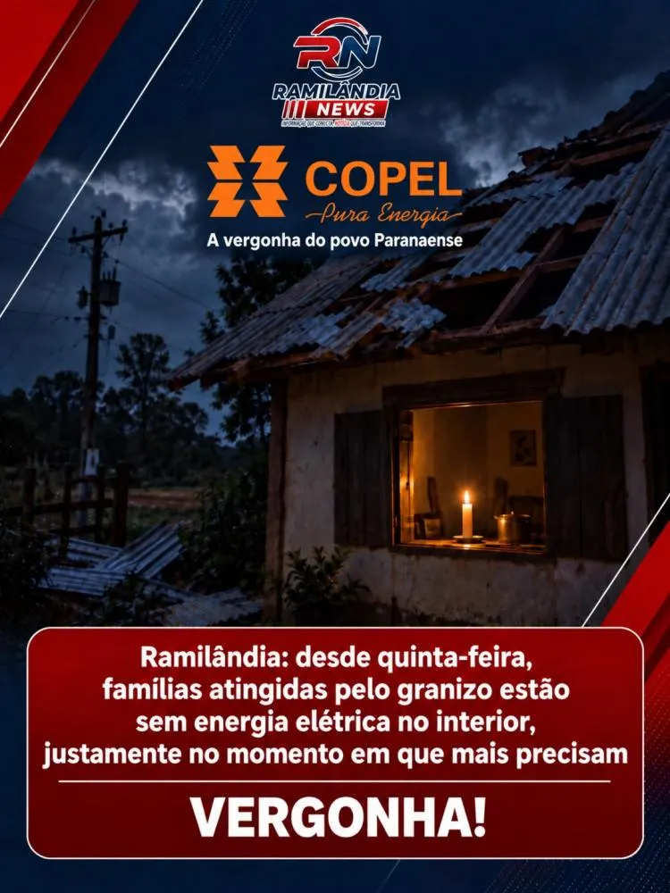 Ramilândia: famílias atingidas pelo granizo seguem sem energia, enfrentam falta de água e perda de alimentos